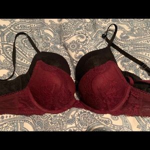 Bundle 32B VS Dream Angel Push Up Bras
